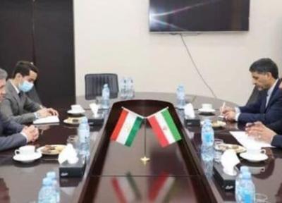 توسعه تعاملات مالی محور ملاقات سفیر ایران و رئیس اتاق تجارت تاجیکستان
