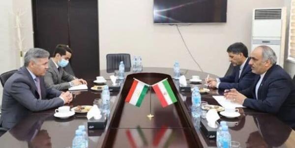 توسعه تعاملات مالی محور ملاقات سفیر ایران و رئیس اتاق تجارت تاجیکستان